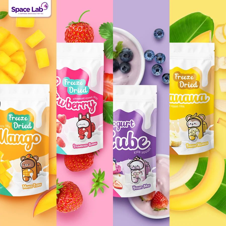 Indulge in Freeze-Dried Delights: Meet Space Lab –  Where Healthy and Yummy Yoghurt Cookies and Dried Fruits Await 